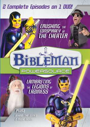BibleMan Powersource Vol 9 (2-In-1) DVD - Tommy Nelson